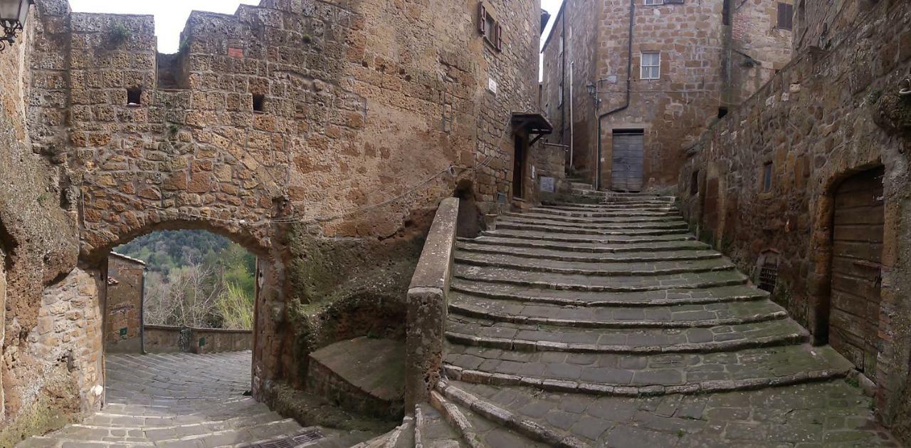 Апартаменты La Loggia Del Capitano - Rione Capisotto Питильяно Экстерьер фото